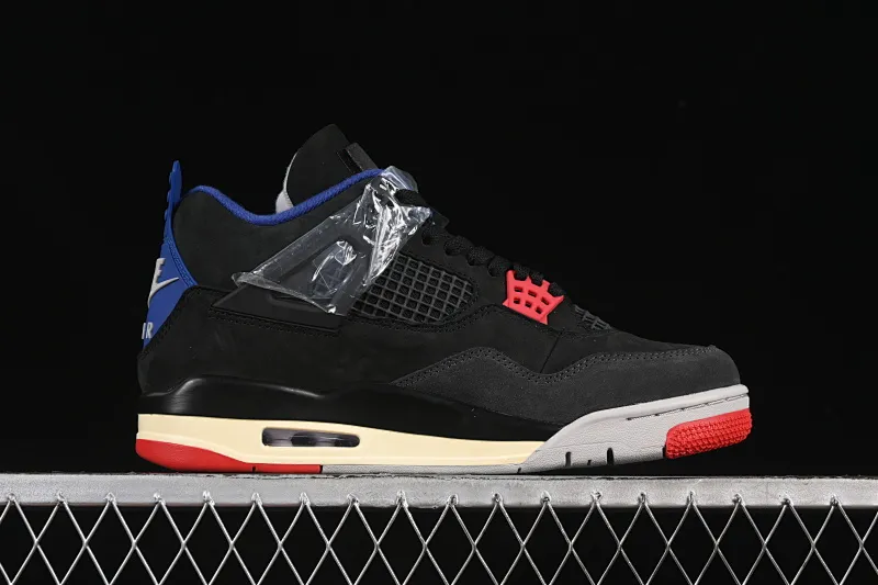 All categories Air Jordan Jordan series basketball shoes Air Jordan 4 OG version Air Jordan 4 Retro "Lase" AJ4 Joe 4 black gray blue color FV5029-003